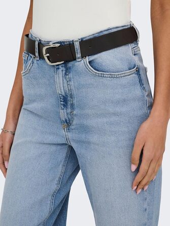 Джинси жіночі ONLY Onljuicy HW Wide Leg Rea707 середнього блакитного кольору, розмір 28W/34L