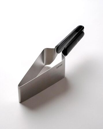 Тортєвий сервер Johann Lafer Turbo з нержавіючої сталі | Ергономічна ручка та сплющені дроти для легкості | Преміум якість, швидкість та насолода