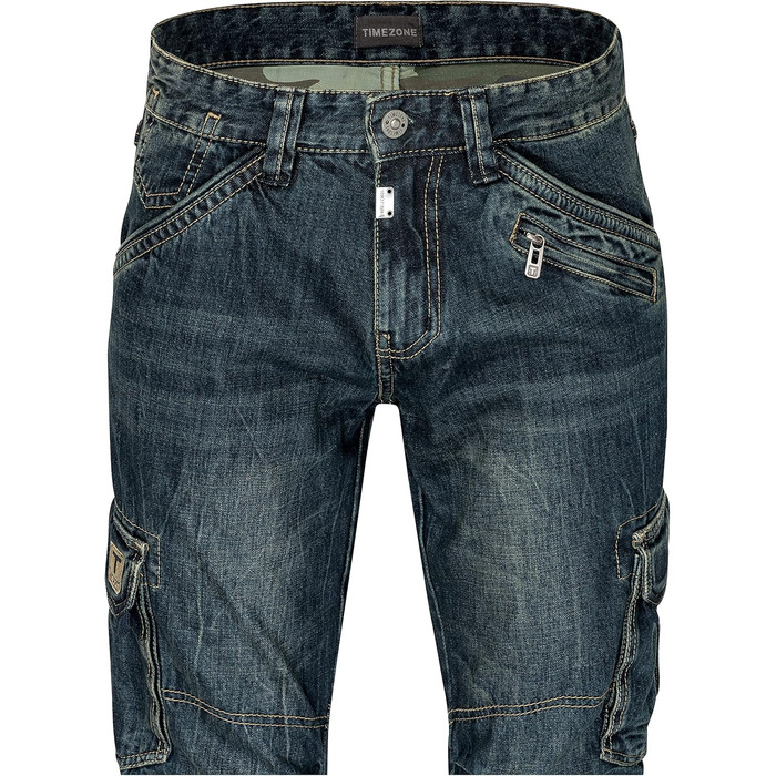 Чоловічі штани карго Timezone Benitotz Urban Indigo Wash (30W 36L)