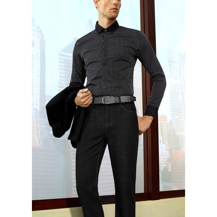 Еластичний плетений ремінь JUKMO сірого кольору, розмір XL (101-110 см, довжина 125 см)