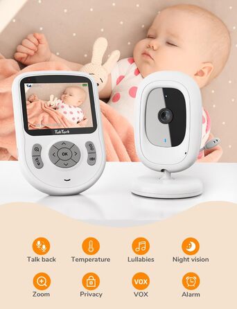 Дитячий відеоняня TakTark з камерою, 2.8