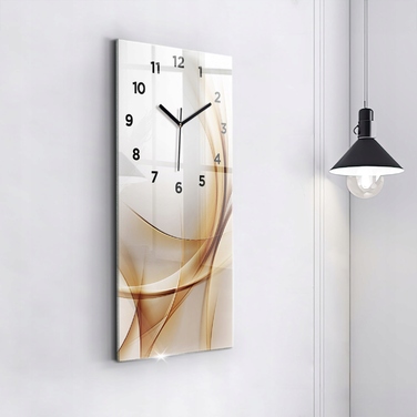 Настінний годинник Wallfluent золотий, 30 см