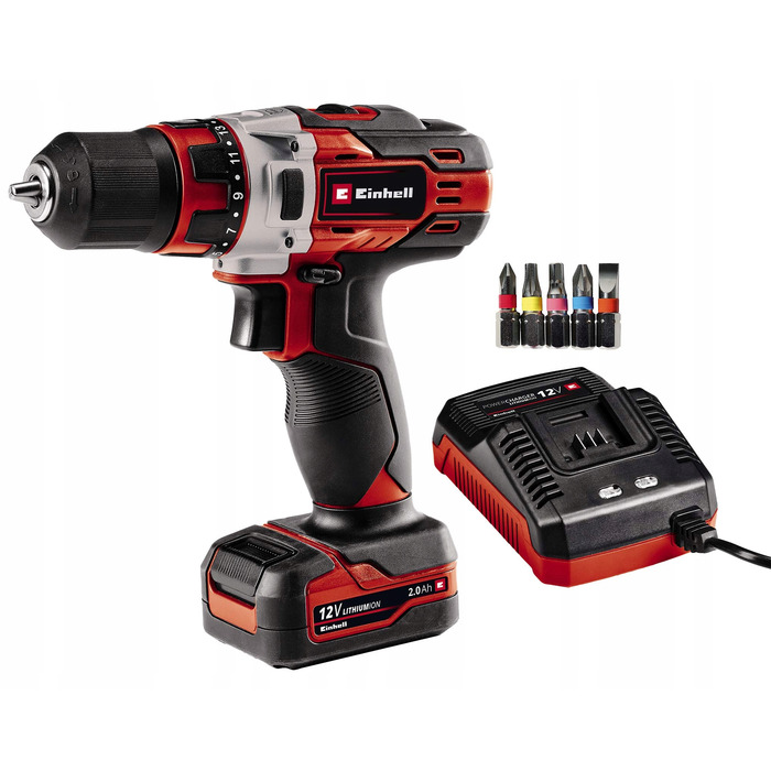 Акумуляторний шурупокрут Einhell 12 V 4513590