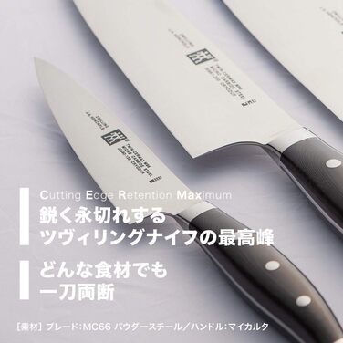 Кухонний ніж для овочів та м'яса ZWILLING TWIN Cermax, нержавіюча сталь, 20 см, Made in Germany
