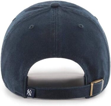 Кепка бейсболка 47 Brand Cleveland Indians Clean Up Strapback (Navy синій)