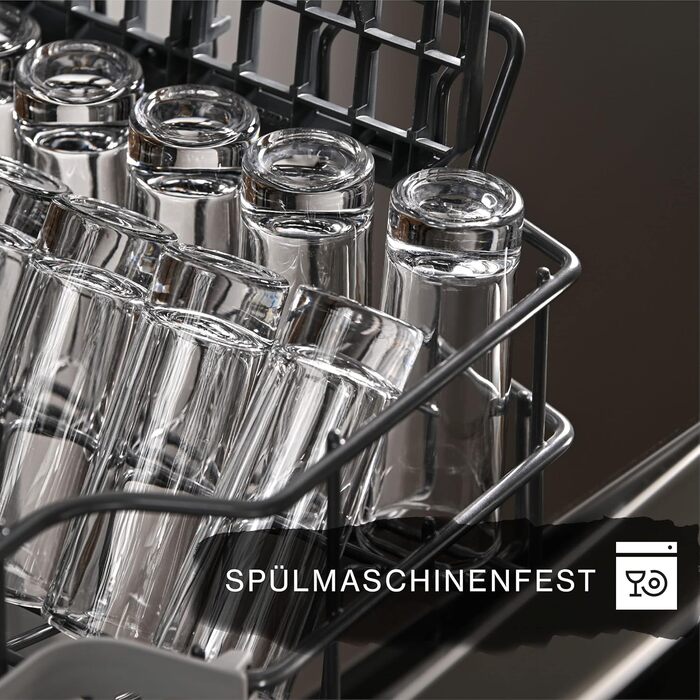Pack of 24 Schnapsgläser (Shot Glasses) made of Glass, 5cl - Dishwasher Safe - Stable thanks to thick base - Shot glasses for every party