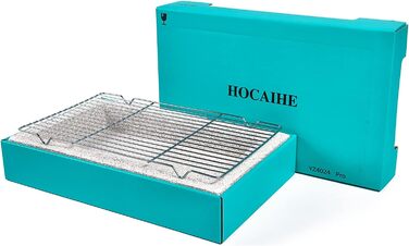Disposable Grill, Portable Charcoal Grill, Grill Set for Indoors and Outdoors, Lightweight, Ready to Use, for BBQ, Picnic, Camping, Deck