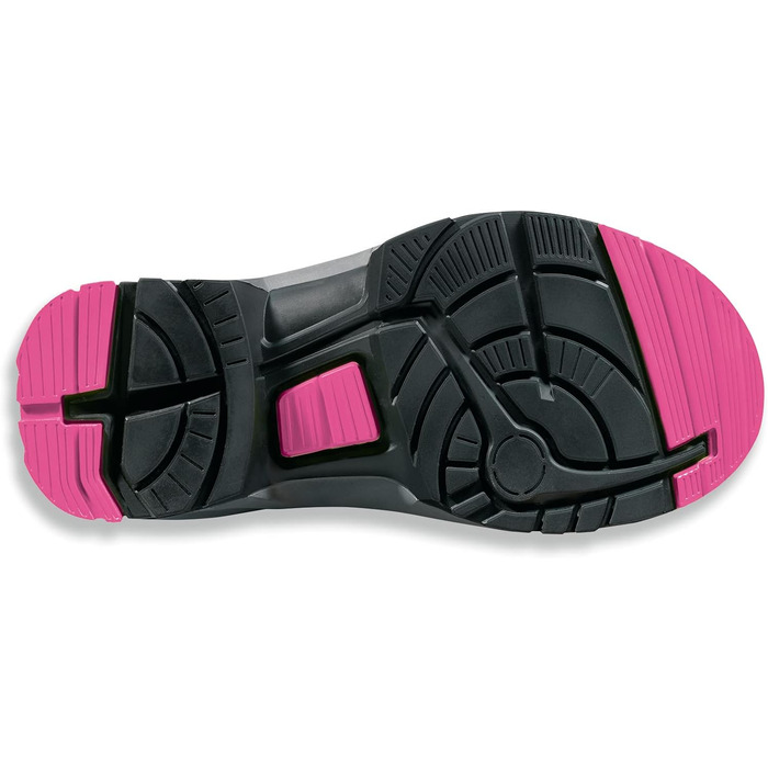 Робочі черевики Uvex 1 - захисні черевики S1 SRC ESD, чорні (39 EU, сірий/рожевий)