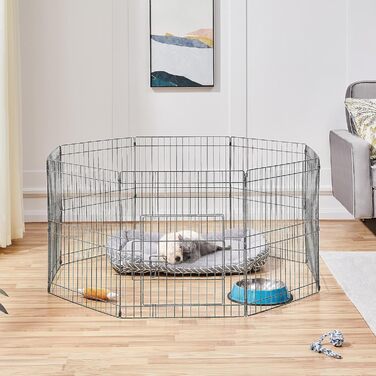 Клітка-загон для тварин Yaheetech 61x61 см, 8 частин