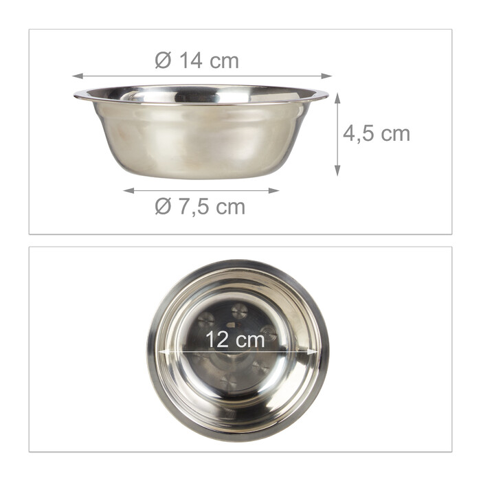 Relaxdays Pet Feeder