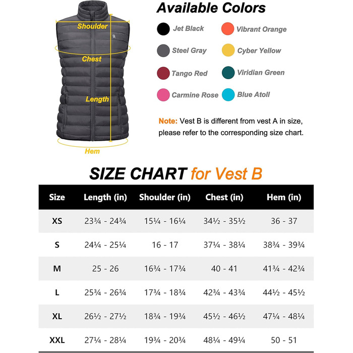 Жіночий теплий пуховий жилет itte Donkey Andy для туризму, подорожей та повсякденного носіння (сірий, L)