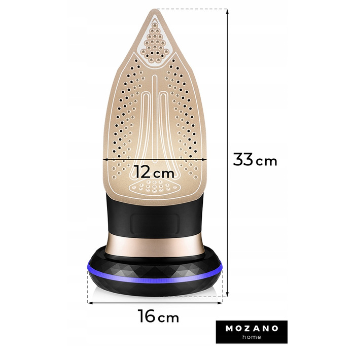 Бездротова праска Mozano Ultimate Smooth 2600 Вт з керамічною підошвою