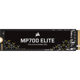 SSD Corsair MP700 Elite 2TB PCIe 5.0 NVMe M.2 – Швидкість до 10000 МБ/с, без радіатора