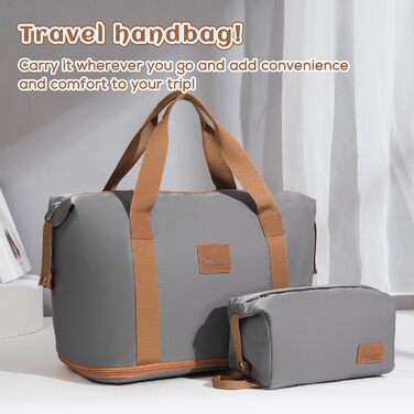 Набір валіз Joyway з ABS-пластику (сірий, ручна поклажа) з TSA-замком, 4 колеса, з сумкою та культурою