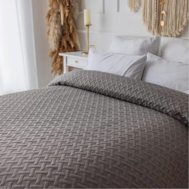 Daybed Cover 200x220 Grey Bedspread Throw Bed Throw Sofa Throw Quilted Blanket Sofa Blanket Throw Blanket Bed Covers XXL Overbed Cover Quilted Daybed Covers Quilted Quilt Bedspread