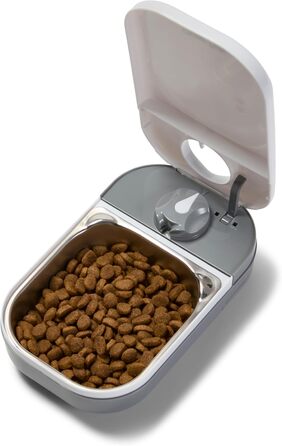 Автоматичний годівниця для котів та маленьких собак Closer Pets C100 з таймером – до 400 г, з нержавіючою чашею