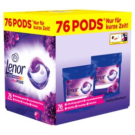 Капсули для прання Lenor All-in-1 Color Amethyst Blütentraum, захист кольору, 104 прання