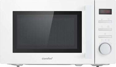 Мікрохвильова піч Comfee CMSN 20di біла: 20л, 700W, LED-дисплей, 8 меню, таймер, внутрішнє освітлення