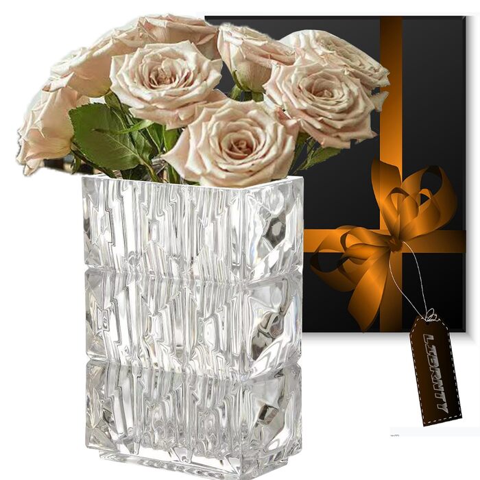 Скляна ваза для квітів, декор, ваза-радуга, для тюльпанів, сучасна скляна ваза, декор для балкона, підвіконня, журнального столика, подарунок на новосілля (прозора)