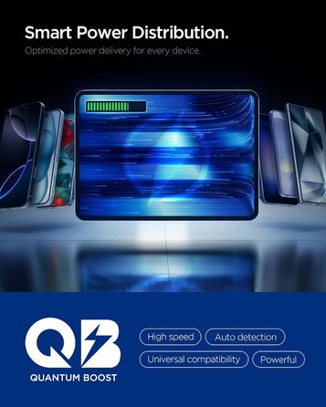 Зарядний пристрій Spigen ArcStation Essential GaN 47W 2xUSB-C з PPS та PD 3.0, чорний