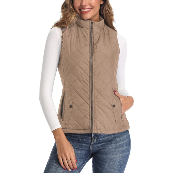 Жіноча куртка LONGKING: легка, з капюшоном, тепла, великий розмір XL, хакі