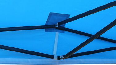 All Seasons Gazebos Pavilion, 2 x 2 m, robust, completely waterproof (light blue)