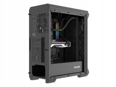 Корпус для ПК Genesis Irid 505F Midi Tower з вікном, чорний