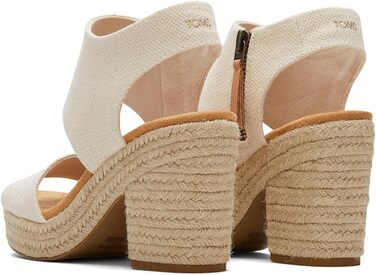 Босоніжки TOMS Majorca на платформі, натуральна шкіра, 42.5 EU