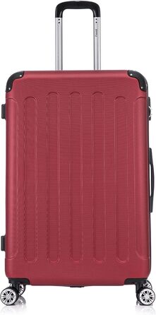 Чемодан Flexot® F-2045: набір з 3 шт., ручна поклажа, валіза на колесах, ручна поклажа (XL, рубіново-червоний)