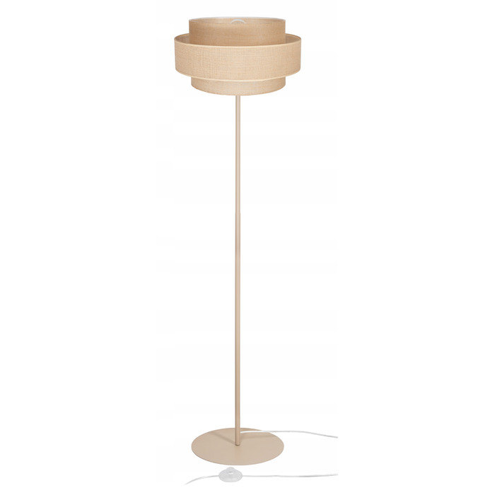 Підлогова лампа Glimex NOWOCZESNA E27 60 Вт, бежева