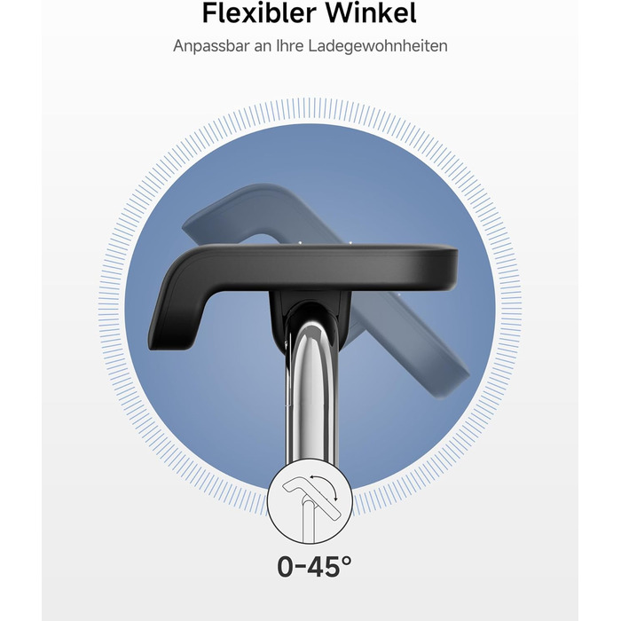 Зарядний пристрій SwanScout 505G2 для Google Pixel Watch 3/2 (не для Pixel Watch 1), магнітний зарядний пристрій, чорний