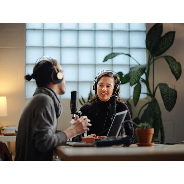 Мікрофон AKG P120 - студійний, велика мембрана, для запису, чорний