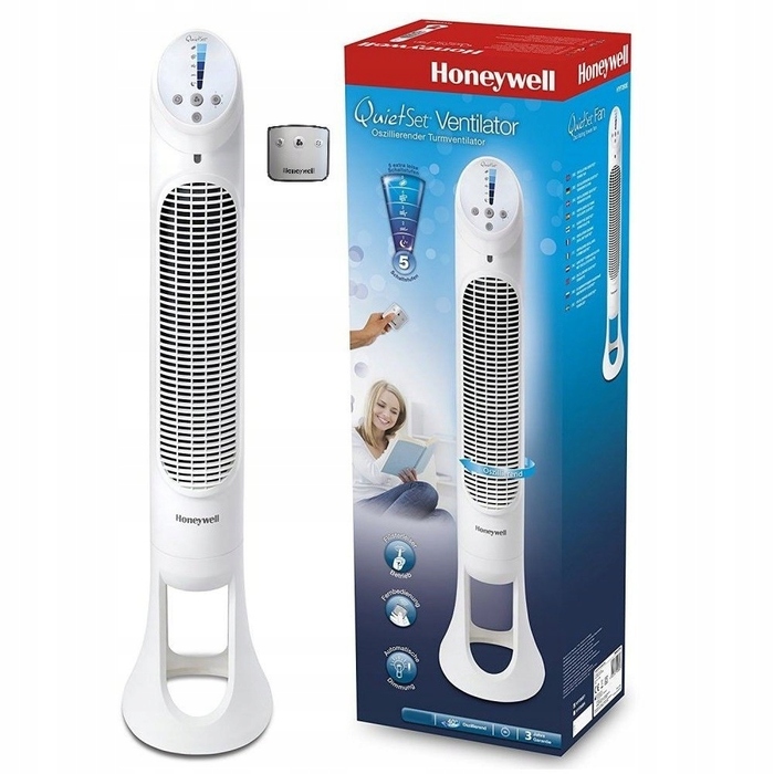 Колонний вентилятор Honeywell HYF260E4, білий