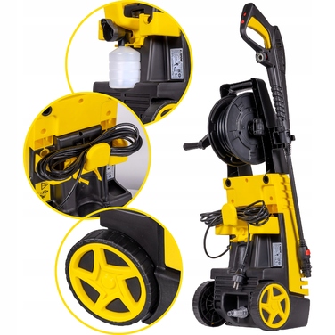 Мийка високого тиску LAVOR Cruiser Pro 140 з індукційним двигуном та функцією активної піни