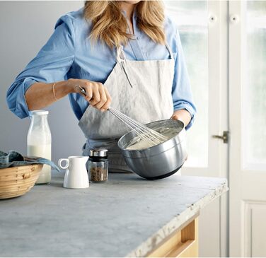 Набір міксерів WMF Profi Plus: вінчик та вінчик для збивання, 27 см, Cromargan® нержавіюча сталь, нержавіюча сталь, матова поверхня