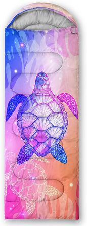 Сплячі мішки QOOMO для кемпінгу, 3 сезони, для дорослих та дітей, легкі, водонепроникні, для подорожей та відпочинку на природі