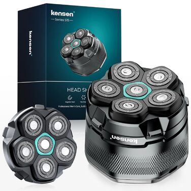 Машинка для гоління голови Glatzen Herren Set, професійна електрична бритва для чоловіків, водонепроникна, з акумулятором Type-C (160 хв)