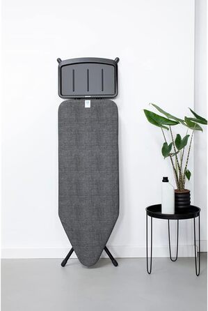 Прасувальна дошка Brabantia Jeansschwarz 124x45 см з підставкою для станції пари