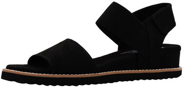 Сандалі жіночі Skechers Desert Kiss чорні, розмір 37 EU, широка колодка