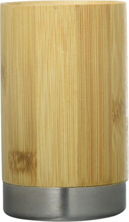 Набір для ванної кімнати Axentia Bambus, дерево/срібло, 10 x 23 x 19 см