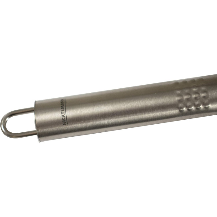 Подрібнювач часнику Fackelmann OVALGRIFF з нержавіючої сталі, ергономічна ручка, сріблястий, 1 шт.