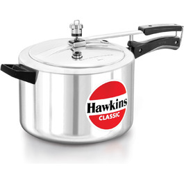 Скороварка Hawkins Classic CL8W, алюміній, 8 л, середня, срібляста