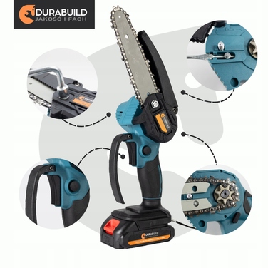 Акумуляторна ланцюгова пила Durabuild 500 Вт 21 В 6