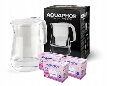 Фільтр-кувшин для води Aquaphor Onyx, чорний, 4.2 л + 3 змінні картриджі MG Maxfor