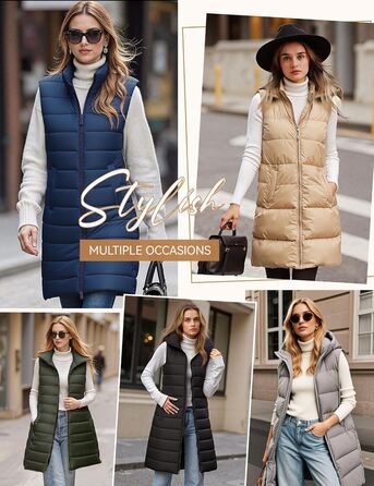 Легка степкова жилетка CTOP з капюшоном, чорна, XL. Зручна жилетка для переходу між сезонами, з блискавкою та кишенями. Ідеальна для піших прогулянок та кемпінгу.