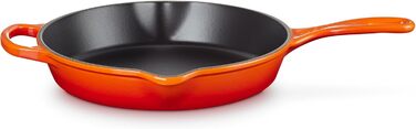 Чавунна сковорода Le Creuset Signature 26 см, 2л, червона для всіх плит та духовки
