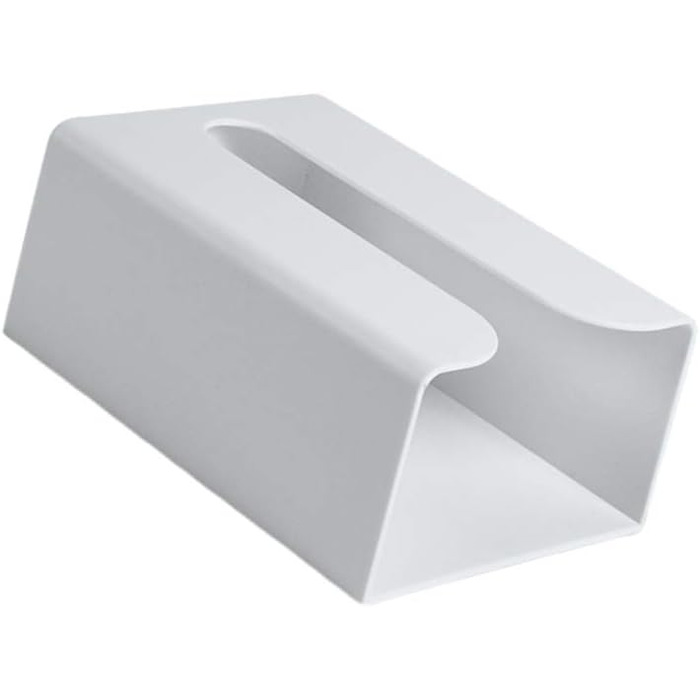 Cabilock Towel Dispenser Wall Tissue Box Wall Mount Under Table Cabinet No Trace Paper Towel Paper Towel Folded Towel Storage Kitchen Bathroom Toilet Office Gray