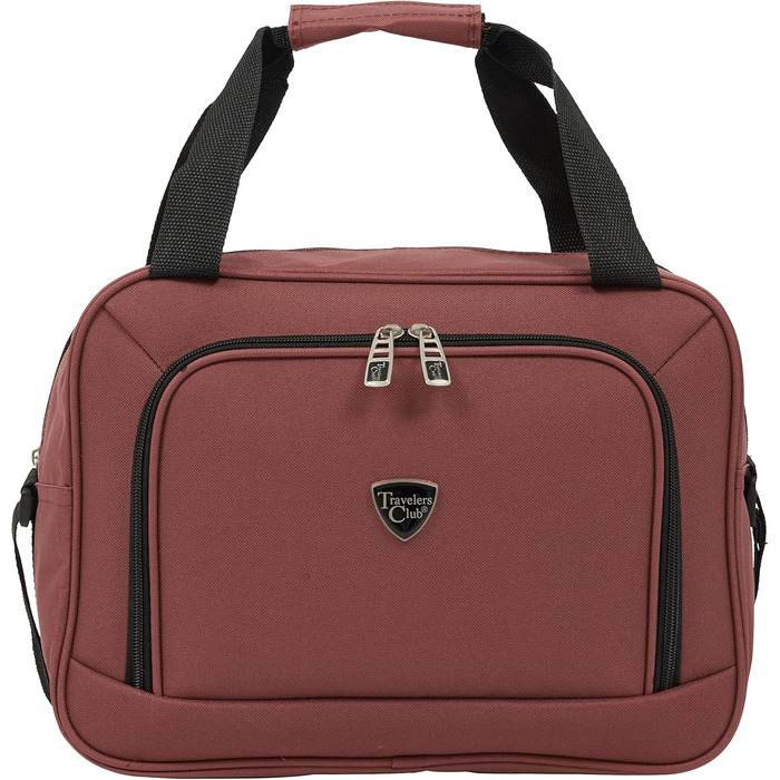 Валіза Travelers Club Chicago Hardside Розширювана Спіннер 20' Carry-On (Набір з 3 шт., Apple Butter)