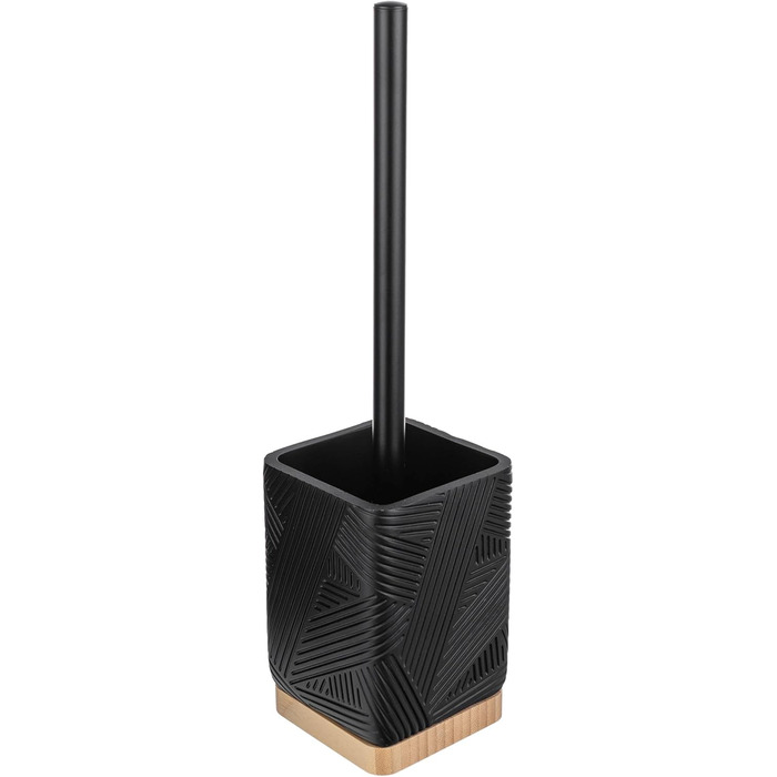 Набір для туалету KADAX: щітка для унітазу з тримачем, чорний, квадратний