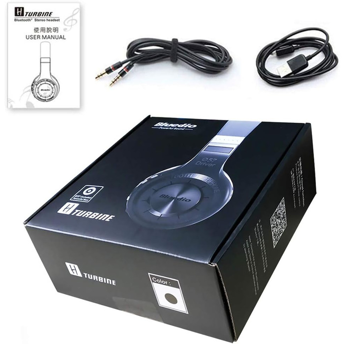 Бездротові навушники Bluedio HT Shooting Brake Bluetooth 4.1 Stereo (Чорний)